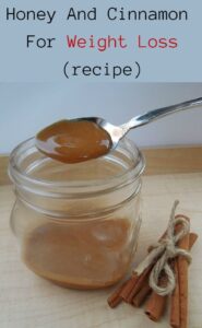 HONEY AND CINNAMON FOR WEIGHT LOSS (RECIPE)