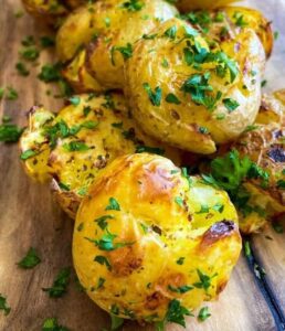 Air Fryer Lemon Potatoes