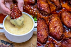 Honey Garlic Chicken Wings